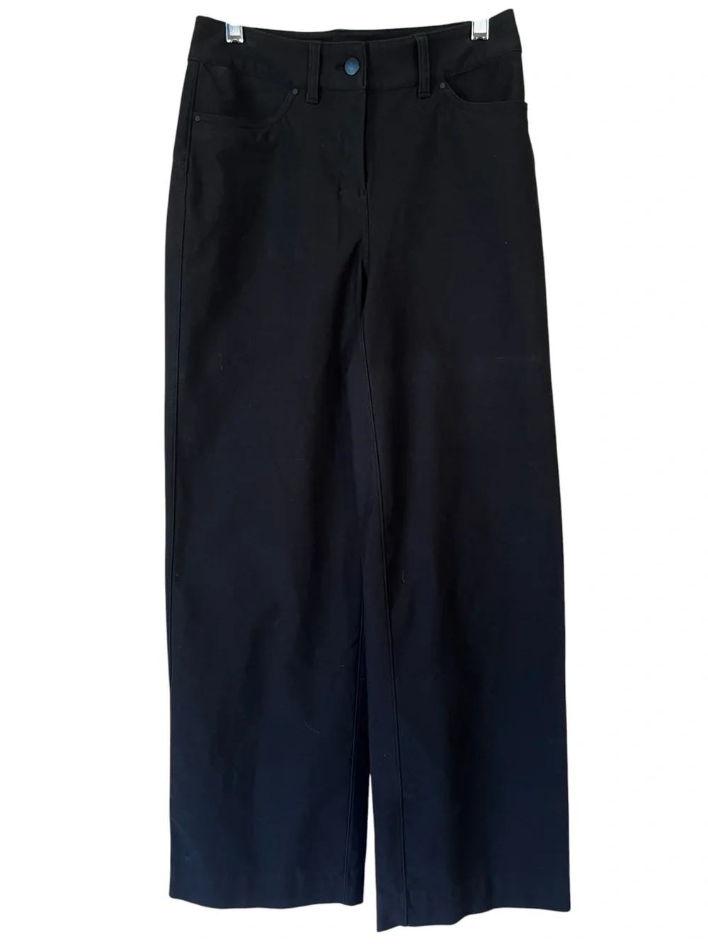 Lululemon City Sleek 5 Pocket Wide-Leg High-Rise Pant Utilitech Black